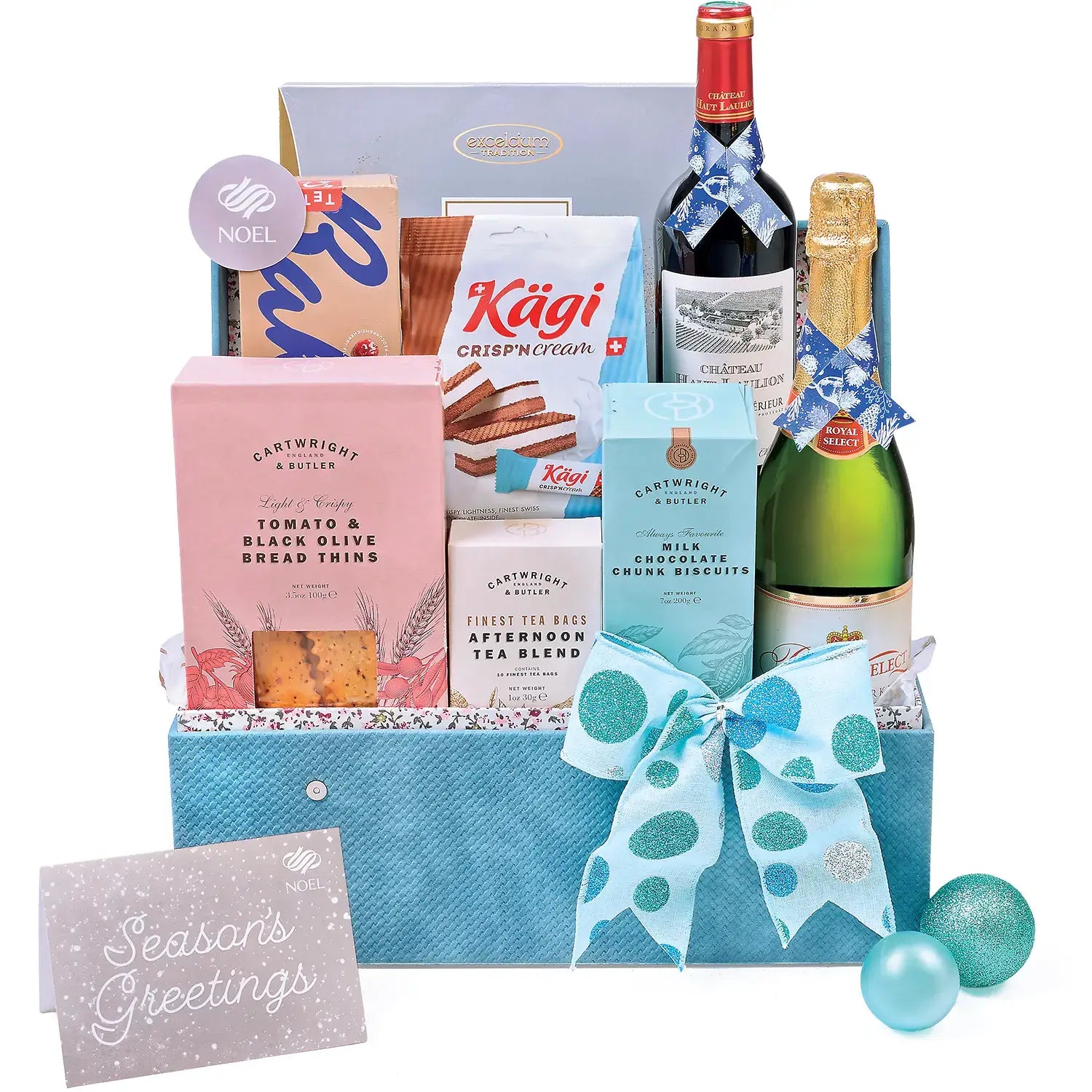 Blue Glimmer Christmas Hamper