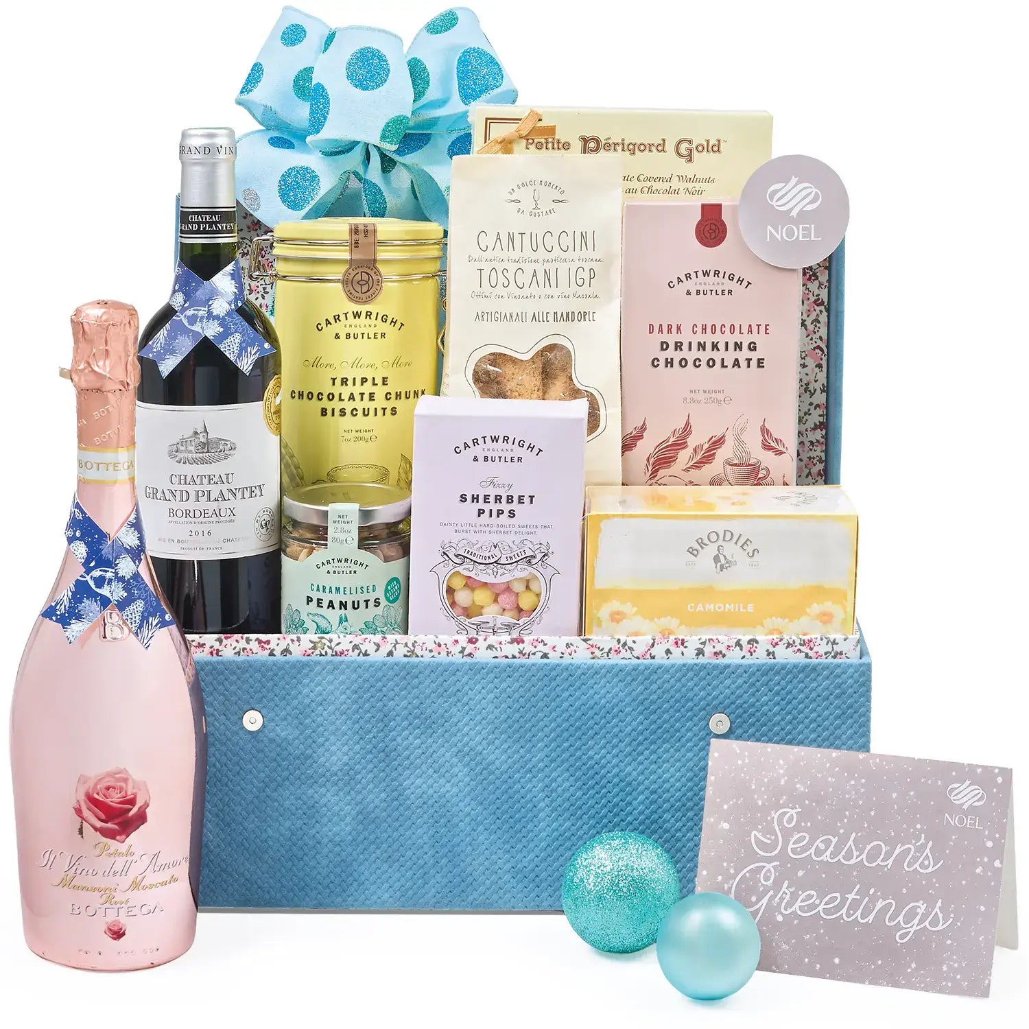 Blue Glimmer Christmas Hamper