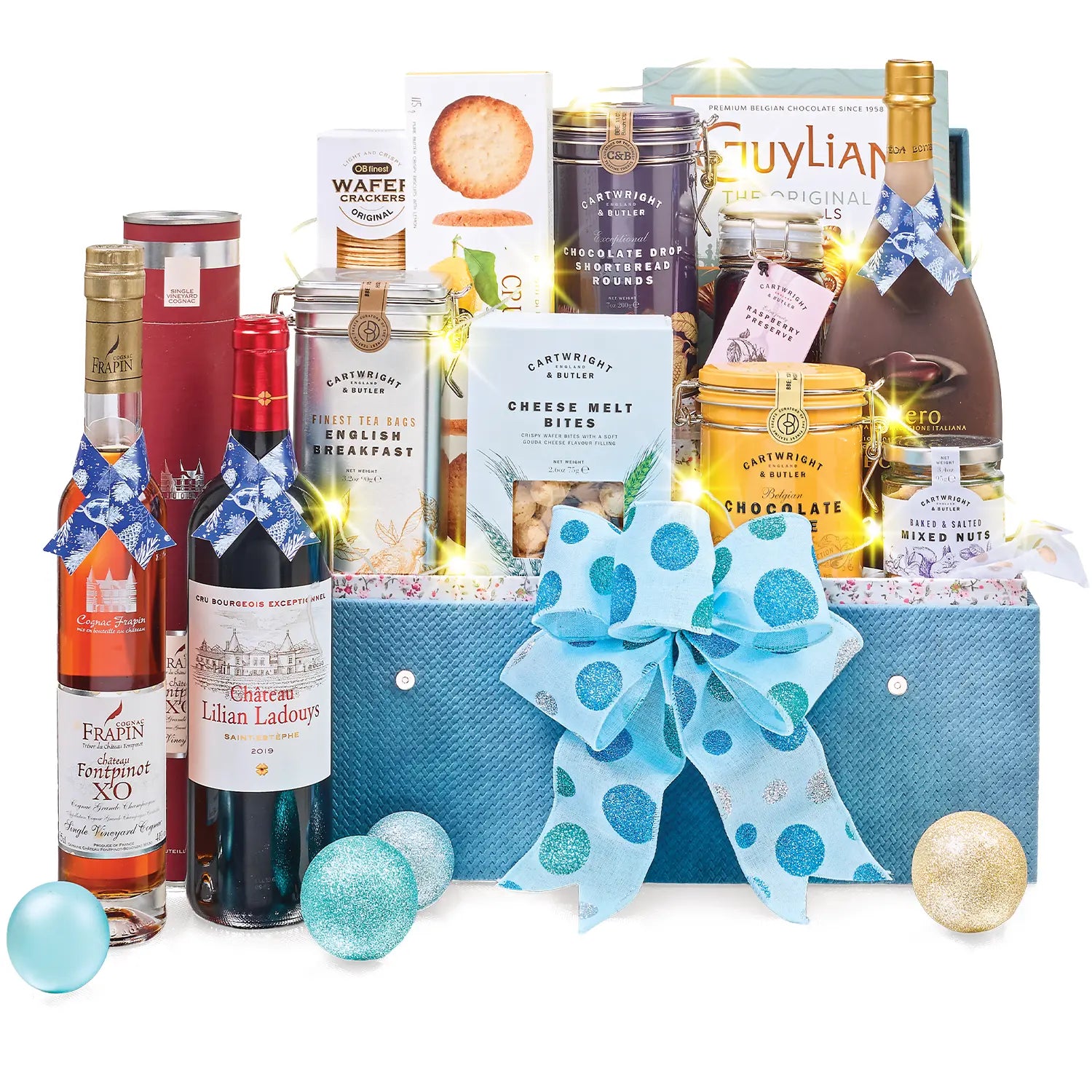 Blue Glimmer Christmas Hamper