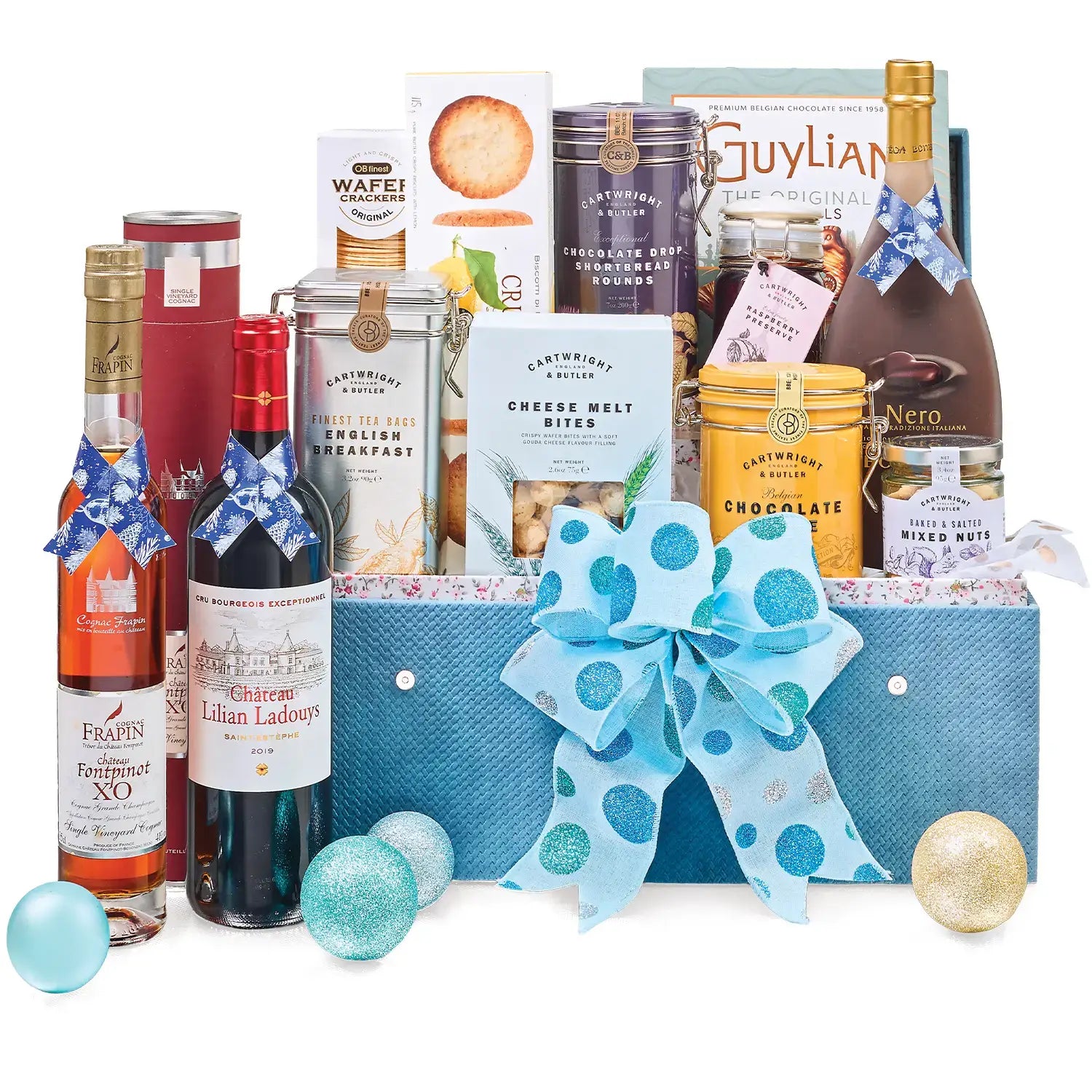 Blue Glimmer Christmas Hamper