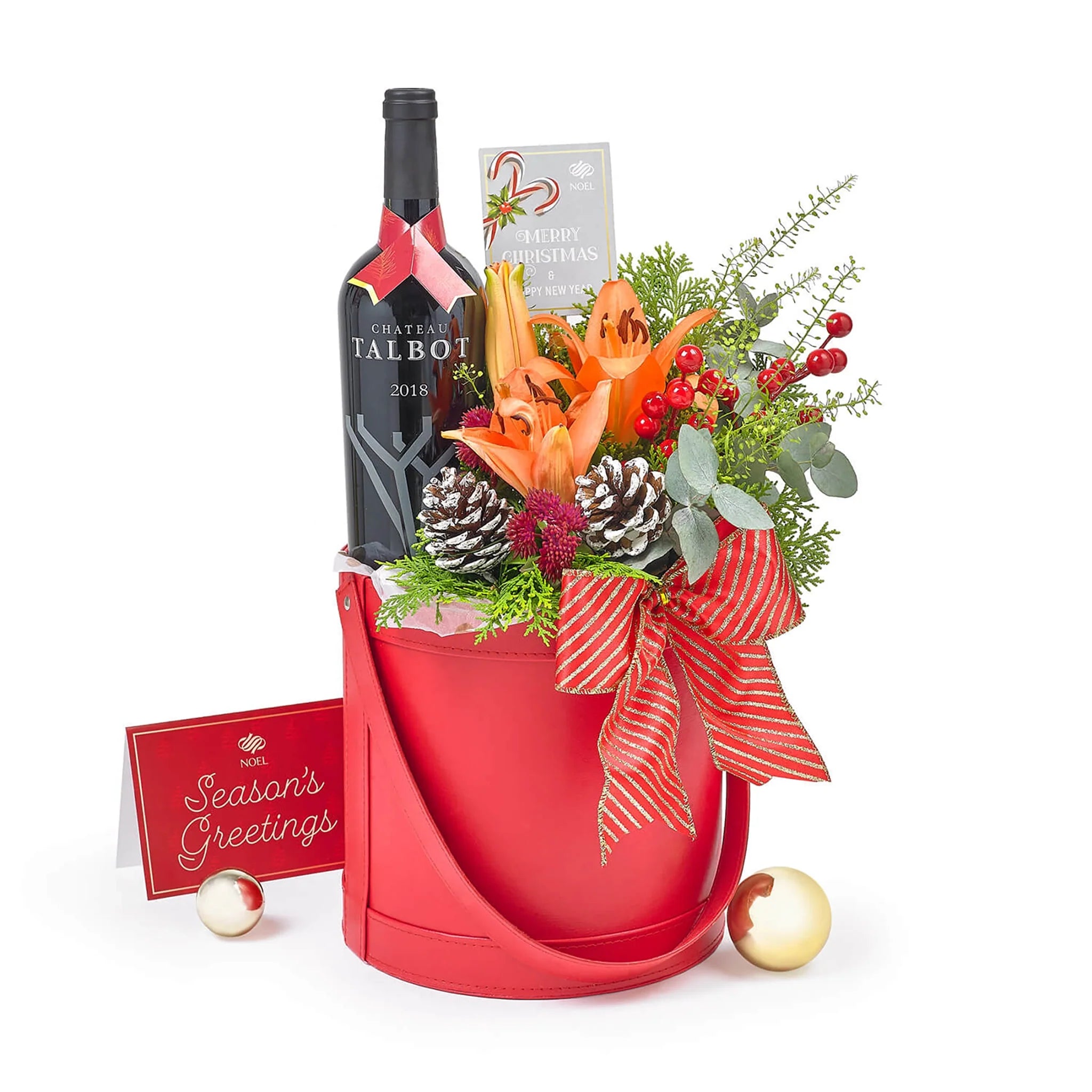 Christmas Cheers Fine Wines Gift Hamper Collection – Chateau Talbot Saint-Julien