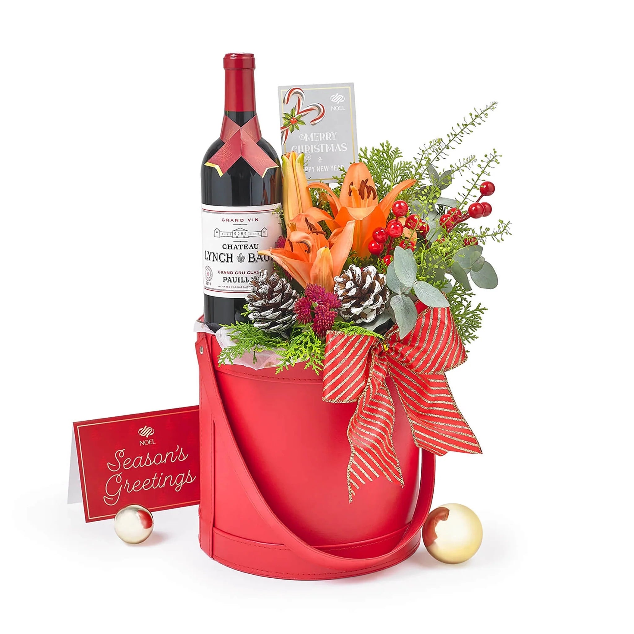 Christmas Cheers Fine Wines Gift Hamper Collection – Chateau Lynch Bages Pauillac