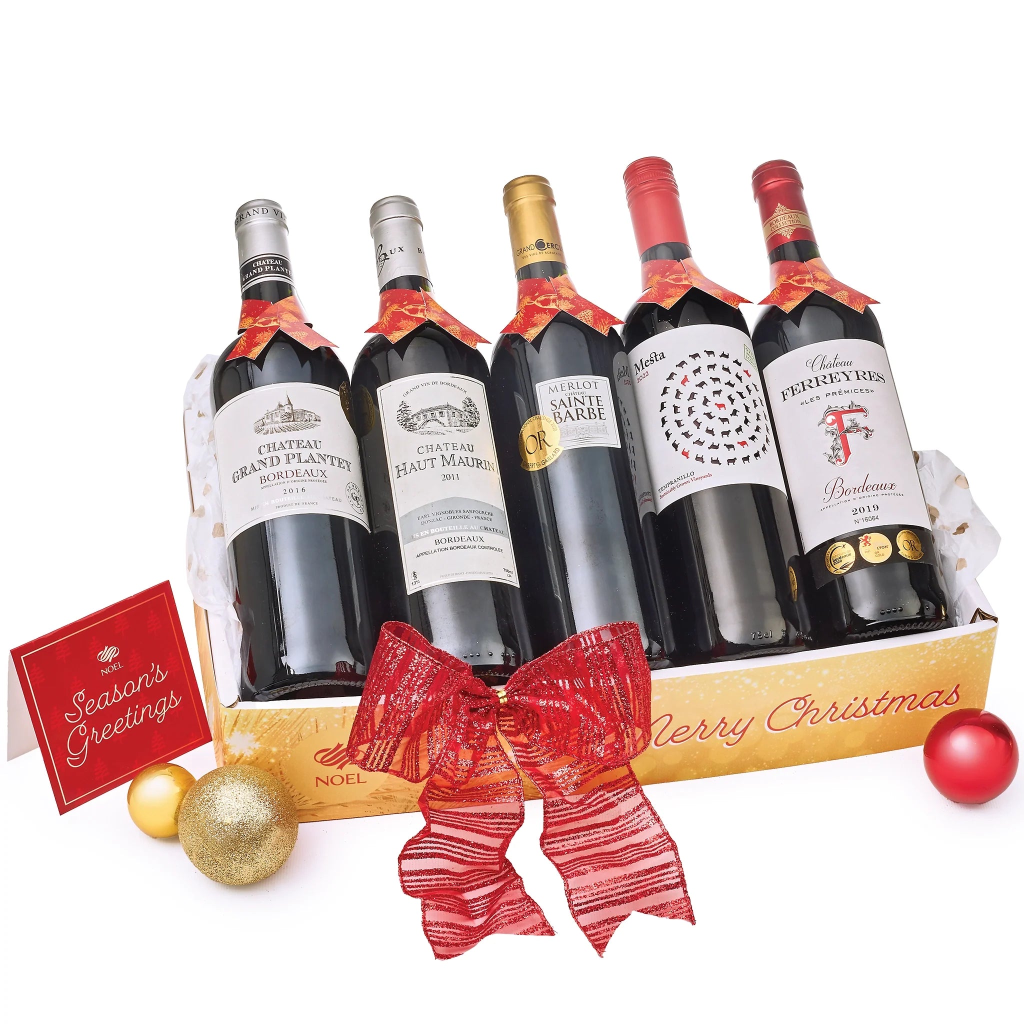 Christmas Cheers Star Value Wines Gift Hamper