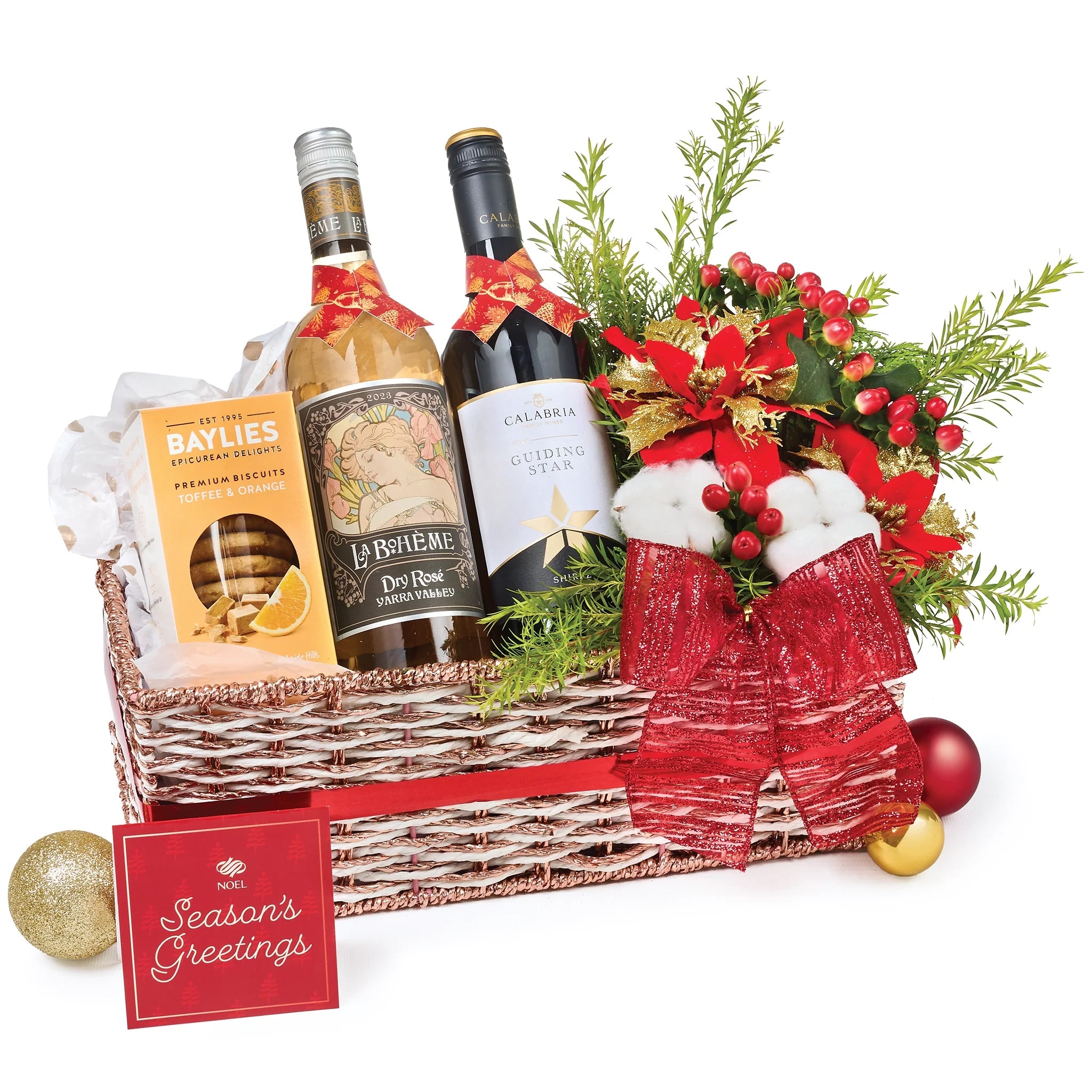 Christmas Cheers Taste of Australia Wine Gift Hamper
