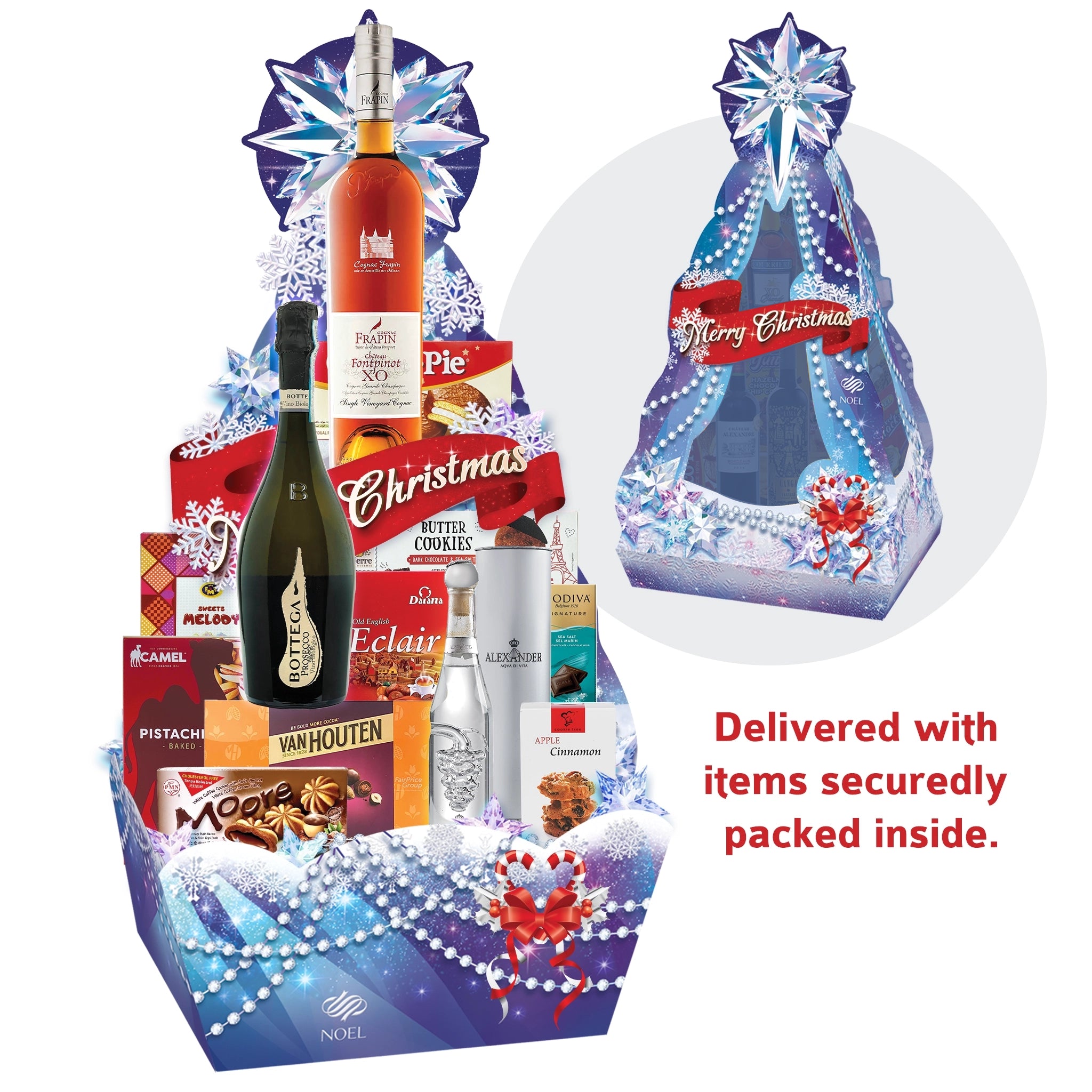 Christmas Mesmerize Hamper (Chateau Fontpinot Grande Champagne Xo Cognac)