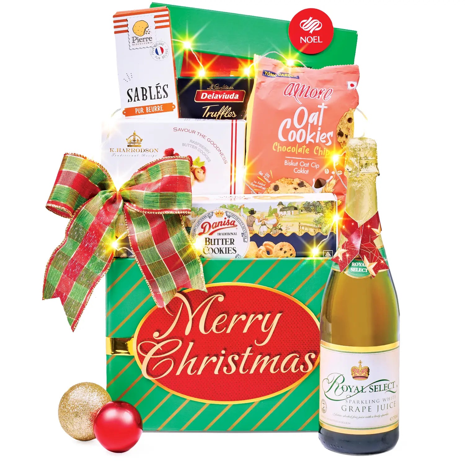 Christmas Blessed Gift Hamper WITH FAIRY LIGHTS