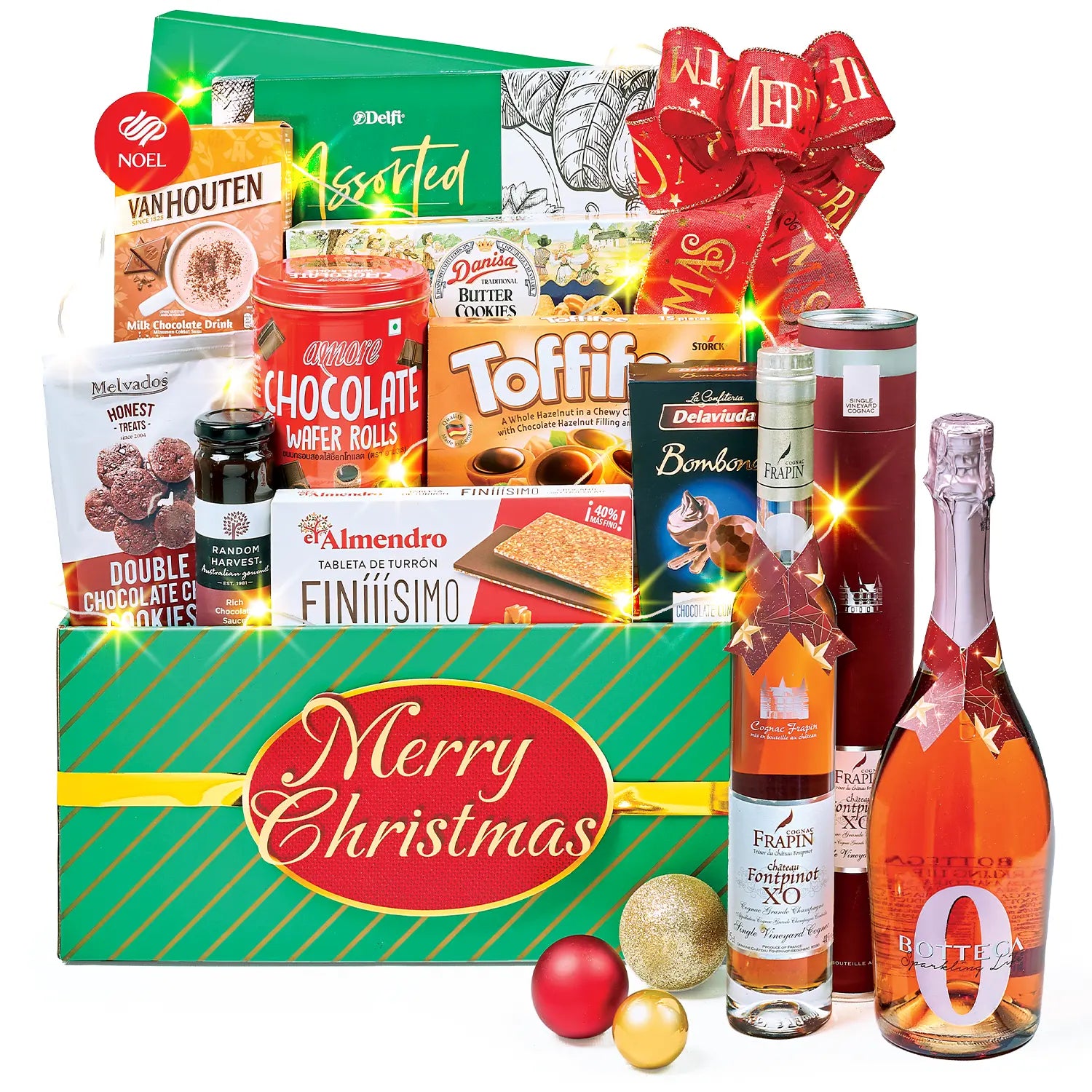 Christmas Gratitude Gift Hamper WITH FAIRY LIGHTS