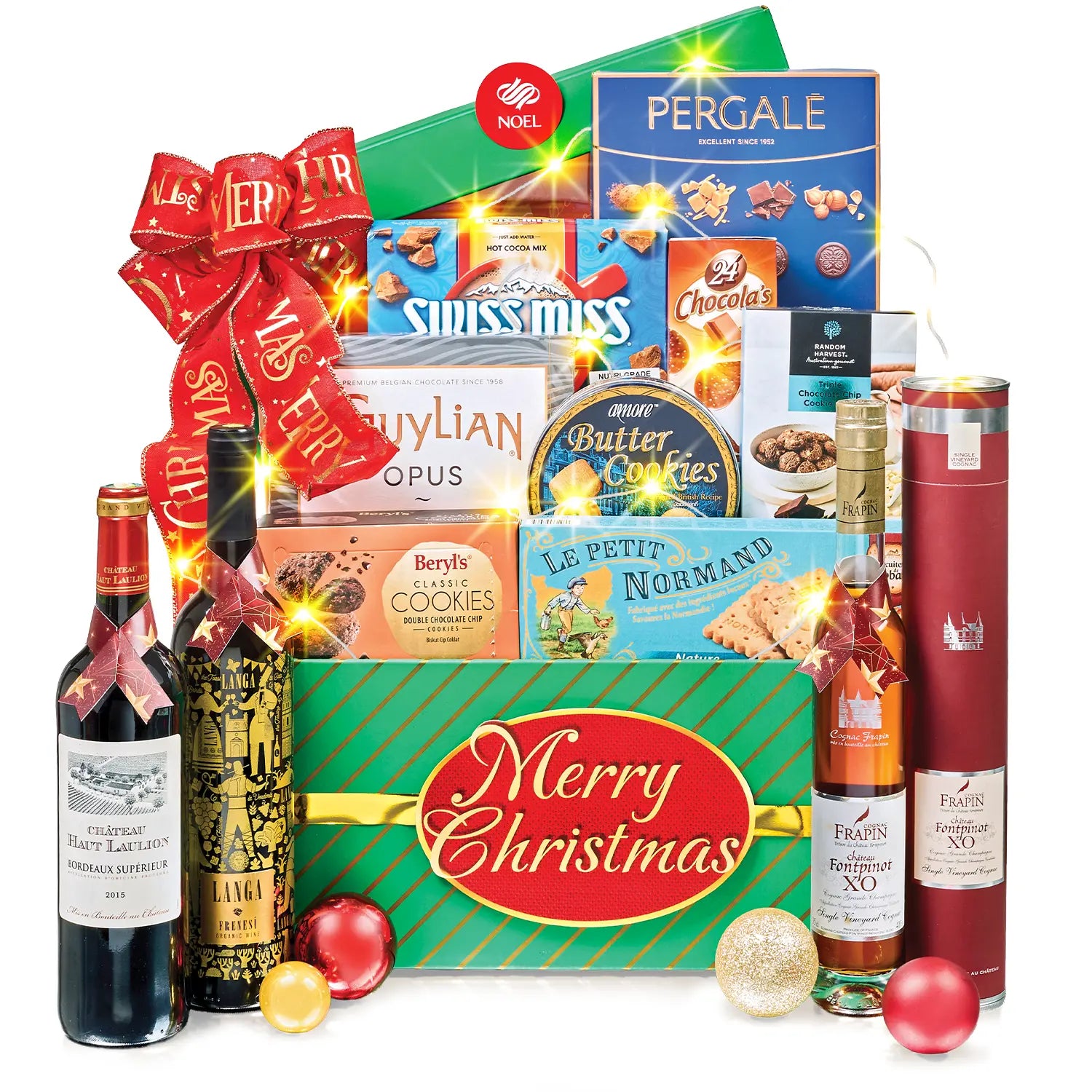 Christmas Bountiful Gift Hamper WITH FAIRY LIGHTS