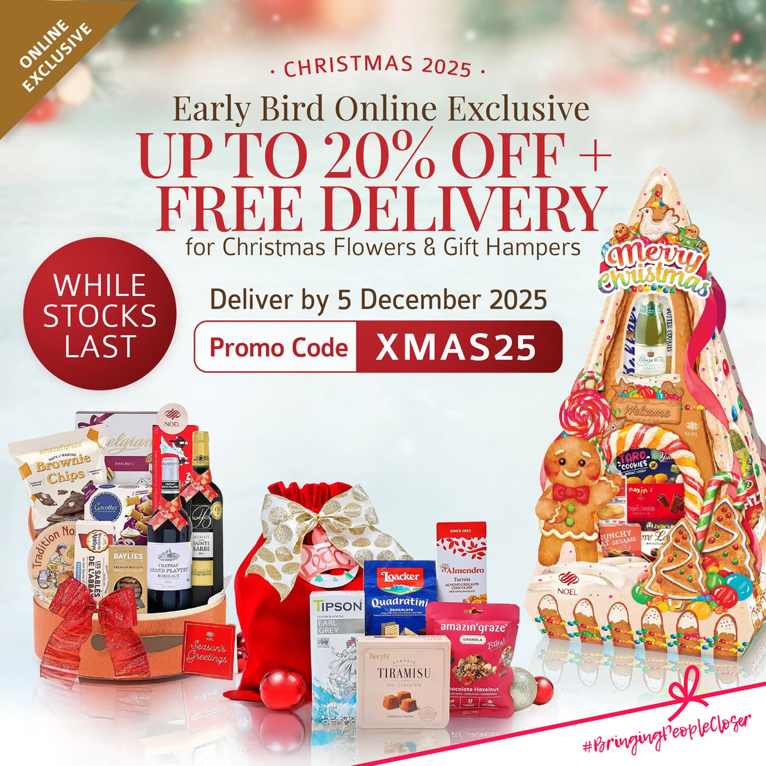 Enter Code: <strong>XMAS25</strong>